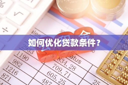 中寮如何优化贷款条件？
