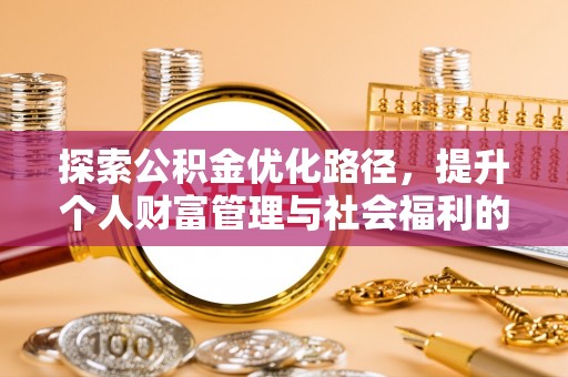 中寮探索公积金优化路径，提升个人财富管理与社会福利的双赢之道